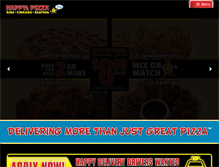 Tablet Screenshot of happyspizza.com